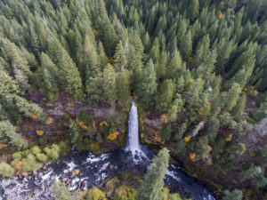 Rogue River waterfall