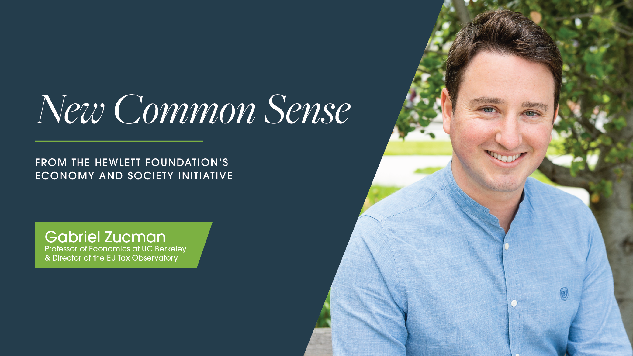 New Common Sense Gabriel Zucman